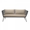 Bloomingville MUNDO Sofa Ogrodowa / Czarna
